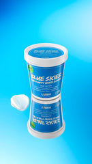 Blue Skies And Fluffy White Clouds