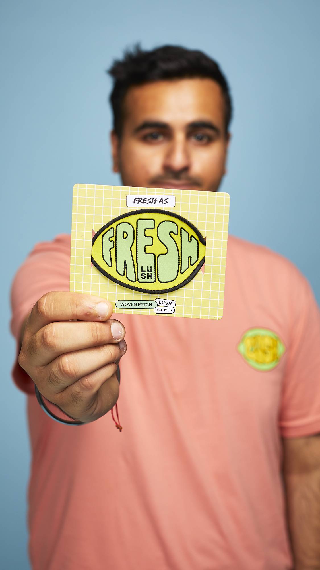 Fresh As Woven Patch